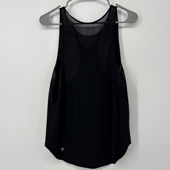 Lululemon Sculpt Tank II 4 Way Stretch Womens Size 6 Black See Measurements!! - Picture 2 of 5